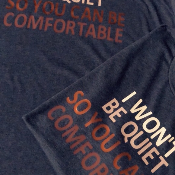 I Won’t Be Quiet Unisex Soft T-Shirt - Picture 6 of 6